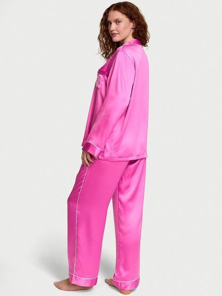 Піжама VICTORIA'S SECRET Glazed Satin Long Pajama Set  420186QAX фото