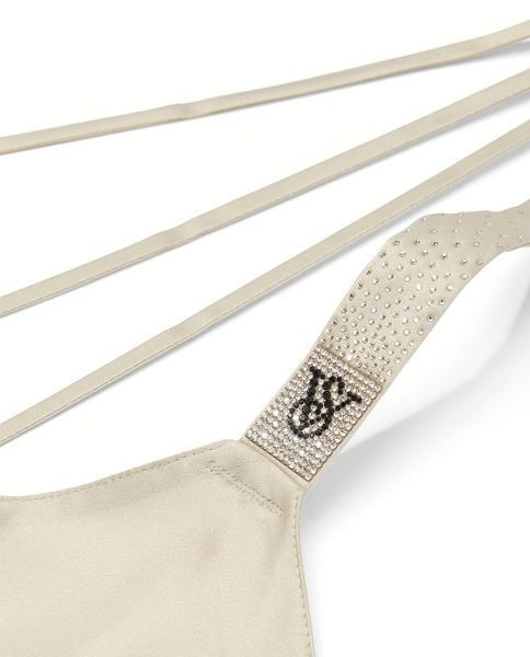 Пеньюар VICTORIA'S SECRET Scattered Shine Strap Satin Strappy-Back Slip Dress 420073SER фото