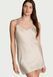 Пеньюар VICTORIA'S SECRET Scattered Shine Strap Satin Strappy-Back Slip Dress 420073SER фото 1