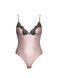 Боди VICTORIA'S SECRET Satin Lace-Trim Bodysuit  428476SER фото 1