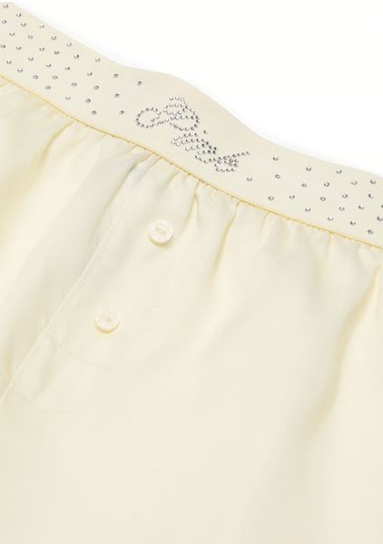 Піжама PINK Logo Cotton Straight-Neck Bralette & TENCEL Boxy Pajama Shorts  417187SEP фото