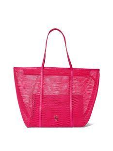Комплект пляжна сумка та косметичка VICTORIA'S SECRET Mesh Tote Pouch Set 434786QAXOS фото