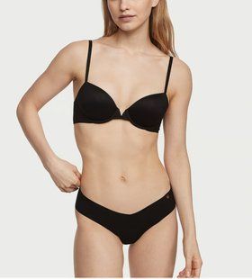 Безшовні трусики VICTORIA'S SECRET No-Show Thong Panty  416297QB4 фото