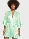 Сатиновий халат VICTORIA'S SECRET Satin Flounce Robe  193538QFZ фото 2