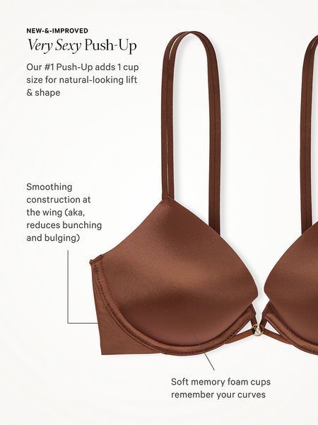 Бюстгальтер VICTORIA'S SECRET Smooth Push-Up Bra 422002QB4 фото