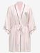 Сатиновый халат VICTORIA'S SECRET Signature Satin Short Piped Robe 417427QD3 фото 1