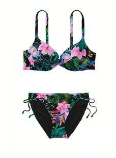 Купальник Victoria's Secret Mix & Match Twist Removeable Push-Up Bikini Top & Side-Tie Bikini Bottom  133537QEF фото