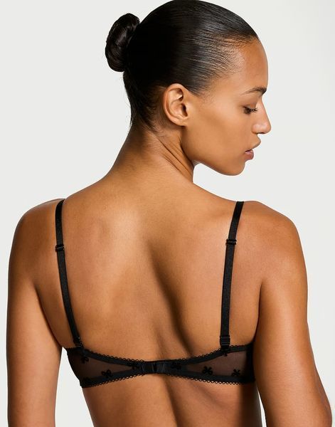 Бюстгальтер VICTORIA'S SECRET Tease Lace-Trim Unlined Demi Bra 420547QFQ фото