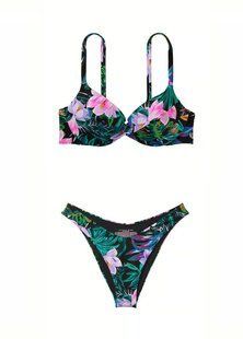 Купальник Victoria's Secret Mix & Match Twist Push-Up Top & Brazilian Bikini Bottom  133537QEF фото
