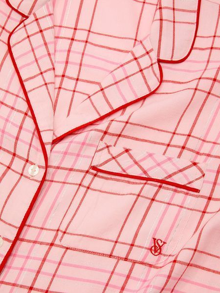 Піжама VICTORIA'S SECRET Flannel Long Pajama Set  419567QXR фото