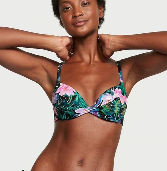 Купальник Victoria's Secret Mix & Match Twist Push-Up Top & Brazilian Bikini Bottom  133537QEF фото