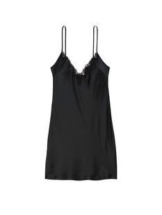 Пеньюар VICTORIA'S SECRET Satin Rose Lace-Trim Mini Slip Dress  417629QB4 фото