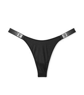 Трусики VICTORIA'S SECRET Scattered Shine Strap Smooth Thong Panty 422465QB4 фото
