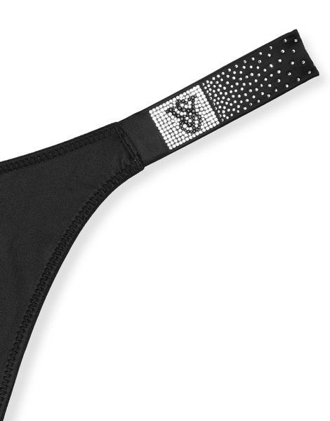 Трусики VICTORIA'S SECRET Scattered Shine Strap Smooth Thong Panty 422465QB4 фото